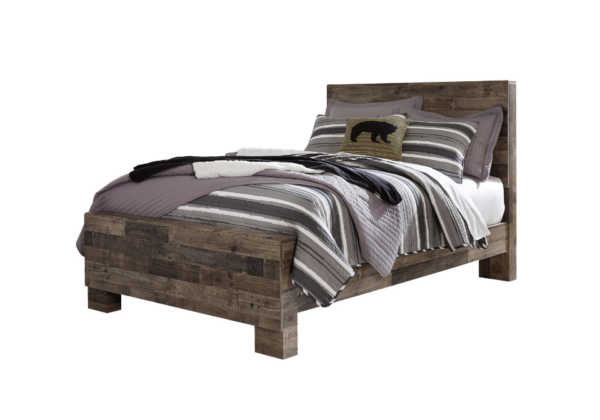 Derekson Multi-Gray Full Panel Bed - Image 2
