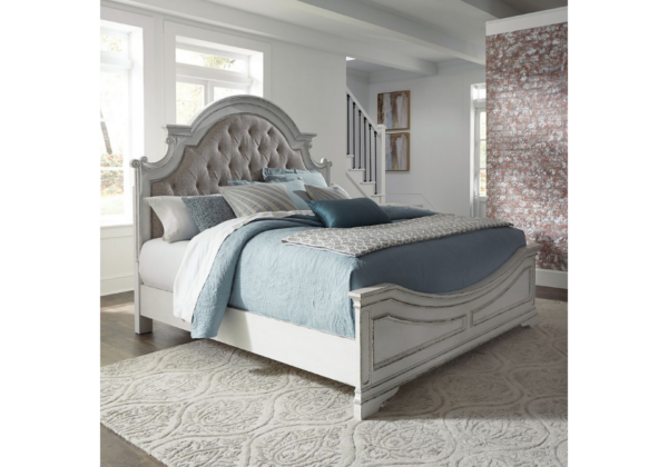 Magnolia Manor King Upholstered Panel Bed - Image 2