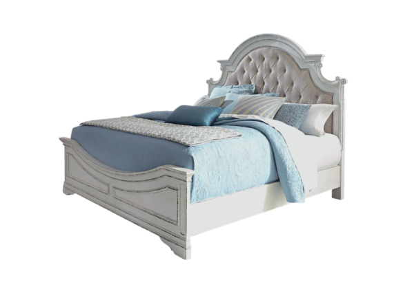 Magnolia Manor King Upholstered Panel Bed - Image 3