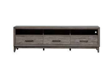 Alternative view of Mercury Driftwood Gray TV Stand