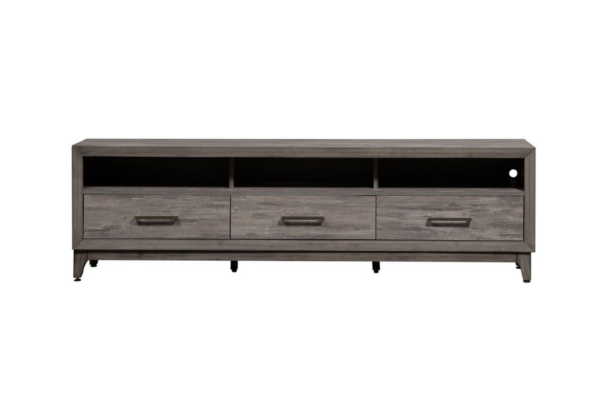 Mercury Driftwood Gray TV Stand - Image 2