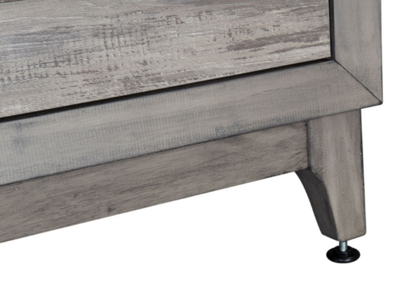 Mercury Driftwood Gray TV Stand - Image 3