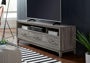 Mercury Driftwood Gray TV Stand