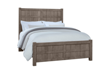 Alternative view of Dovetail Mystic Grey King Bed
