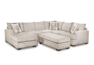 Bailey Cream 2-Piece LAF Chaise Sectional