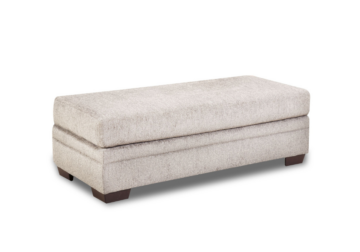 Bailey Cream Ottoman
