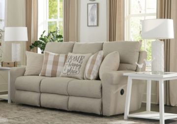 Westport Cement Lay-Flat Reclining Sofa