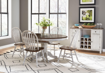 Carolina Crossing White 5pc. Dining Set