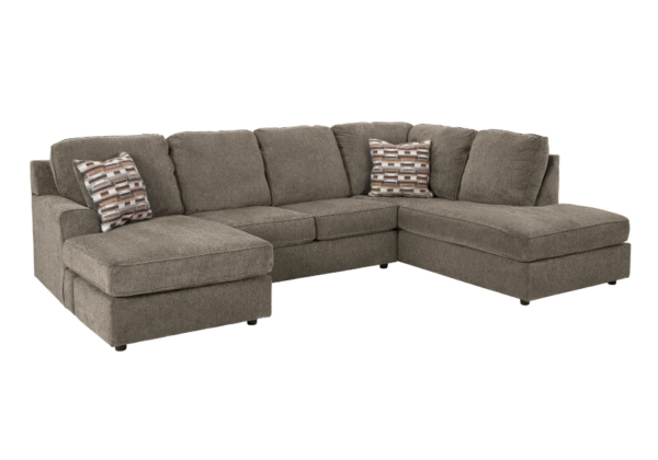 O'Phannon Putty RAF Corner Chaise Sectional - Image 2