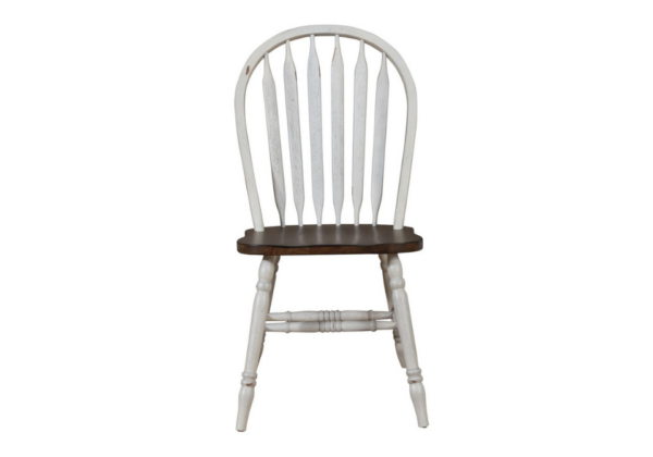 Carolina Crossing White Dining Chair - Image 2
