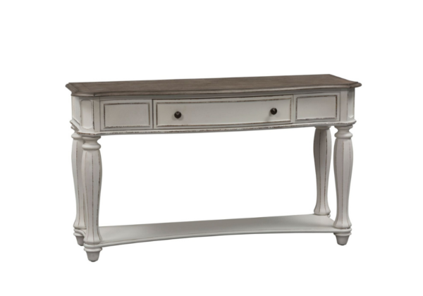 Magnolia Manor Antique White Sofa Table - Image 2