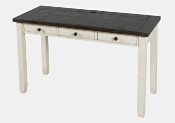 Alternative view of Madison County White Power Desk and Chair