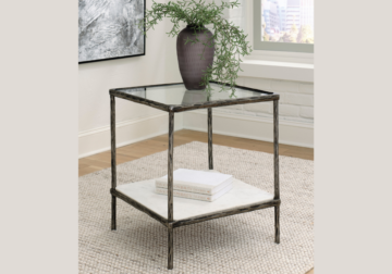 Ryandale Pewter Accent Table