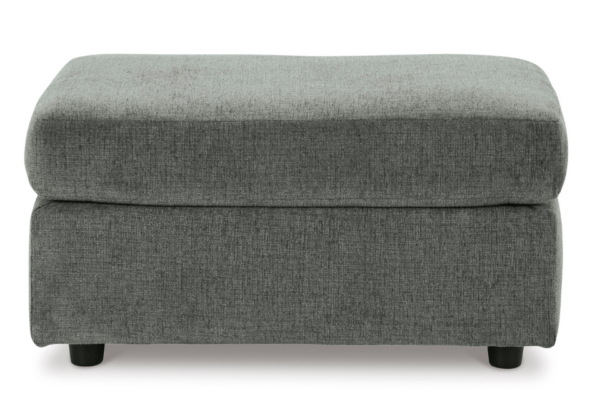 Stairatt Gray Ottoman - Image 2