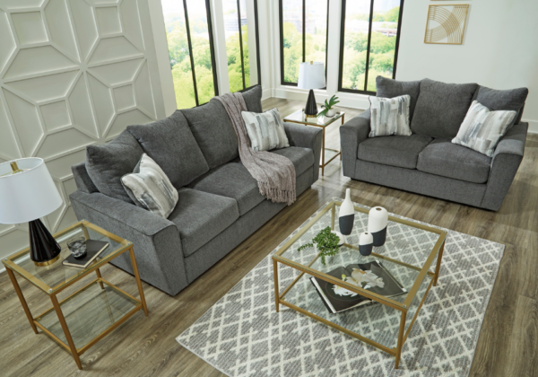 Stairatt Gray Sofa Set - Image 3