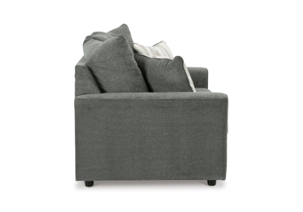 Stairatt Gray Loveseat - Image 3
