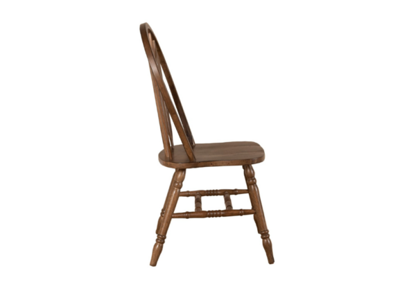 Carolina Crossing Antique Honey Dining Chair - Image 3