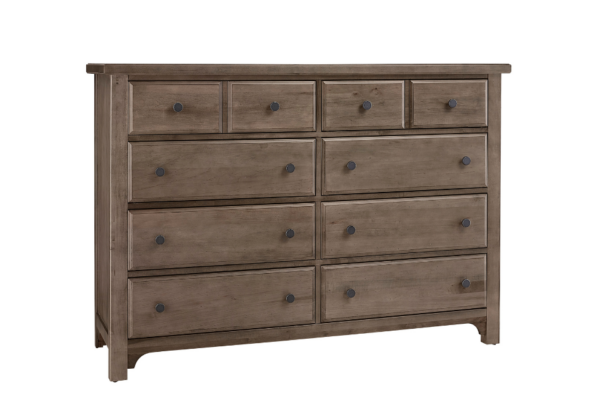 Cool Farmhouse Grey Queen Bedroom Set - Image 5