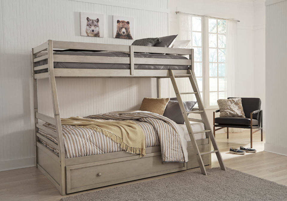 Lettner Twin/Full Storage Bunk Bed