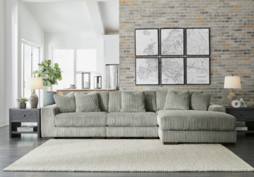 Lindyn Fog 3-Piece RAF Sofa Chaise