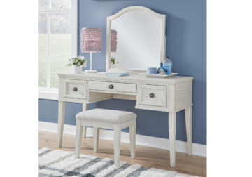 Robbinsdale Mirrored Vanity and Bench