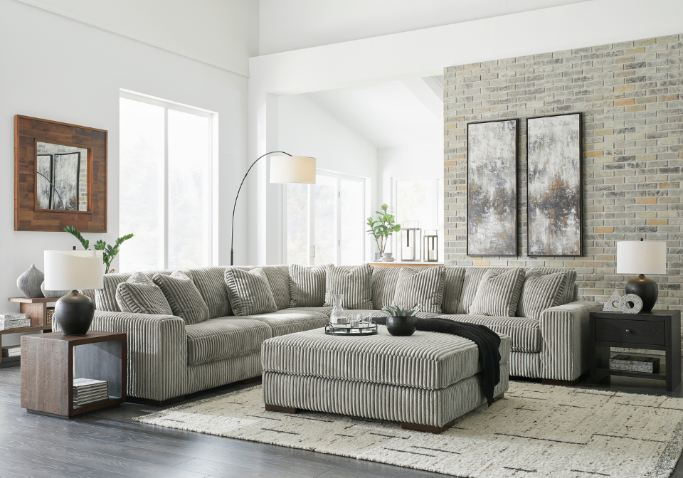 Lindyn Fog 5-Piece Sectional
