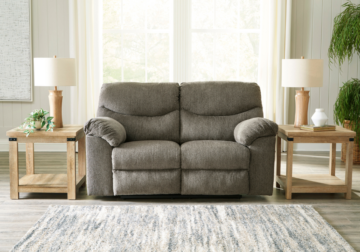 Alphons Putty Reclining Loveseat