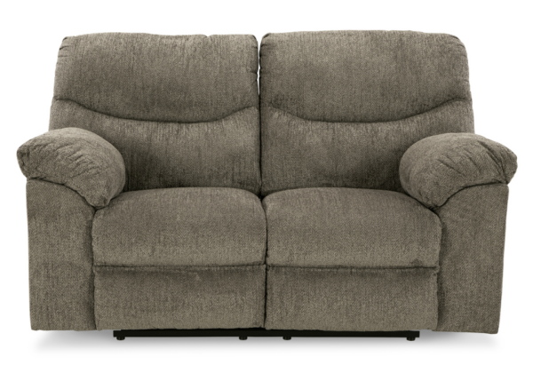 Alphons Putty Reclining Loveseat - Image 2