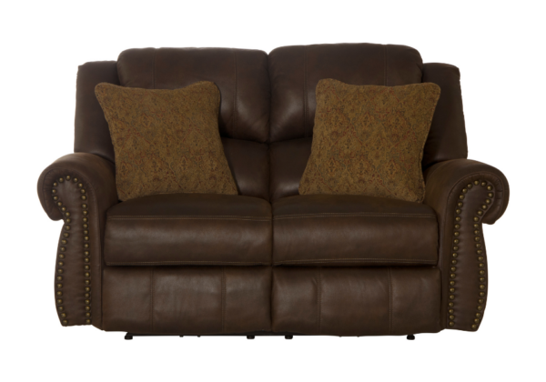 Pickett Tobacco Reclining Sofa Set - Image 5