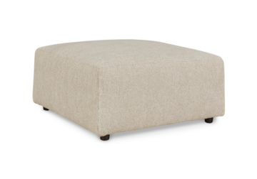 Alternative view of Edenfield Linen Oversized Accent Ottoman