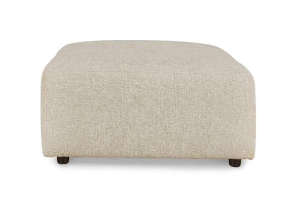 Edenfield Linen Oversized Accent Ottoman - Image 3