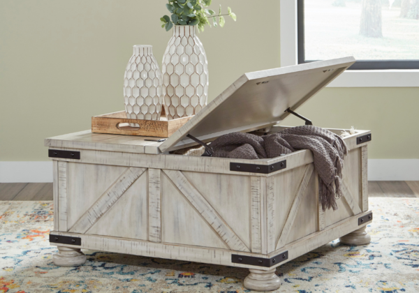 Carynhurst Coffee Table with Storage - Image 2