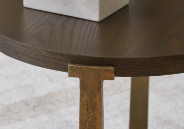 Alternative view of Balintmore Round End Table