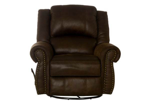 Pickett Tobacco Swivel Glider Recliner - Image 2