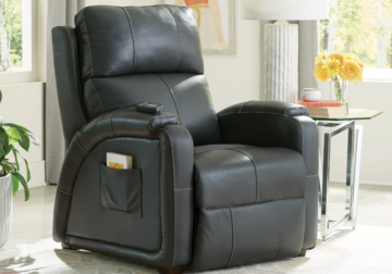Reliever Gunmetal Zero Gravity Recliner