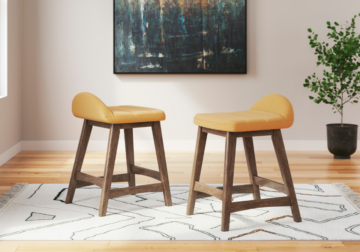Lyncott Mustard Stool