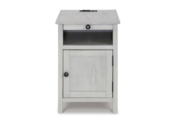 Treytown Antique White Chairside End Table - Image 2