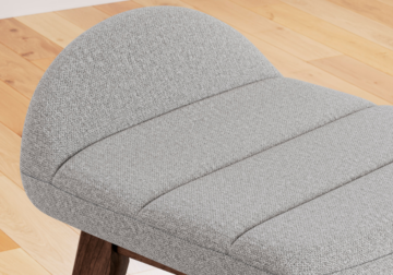 Alternative view of Lyncott Gray Stool