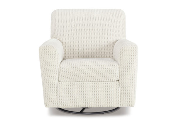 Herstow Swivel Glider Accent Chair - Image 3