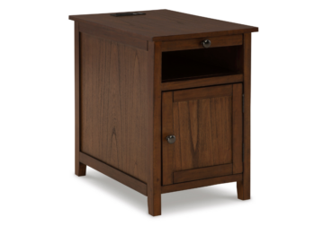 Alternative view of Treytown Brown Chairside End Table