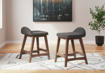 Lyncott Charcoal Stool
