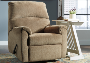 Nerviano Mocha Recliner