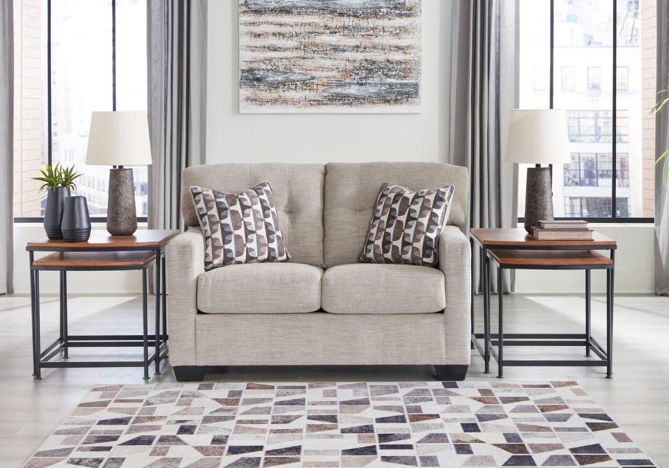 Mahoney Pebble Loveseat
