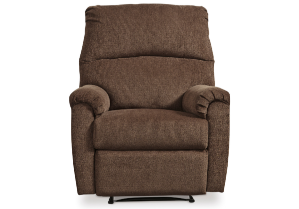 Nerviano Chocolate Recliner - Image 4