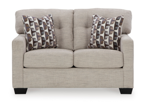 Mahoney Pebble Loveseat - Image 2