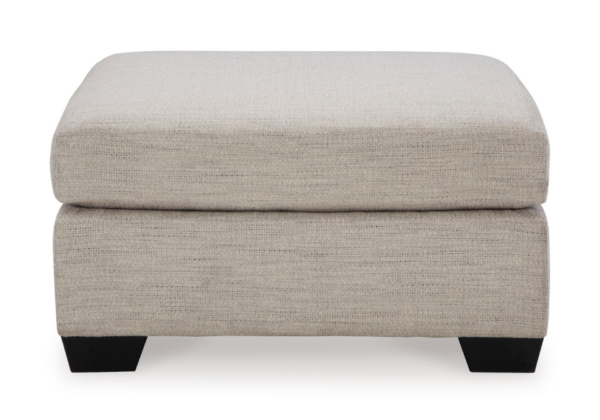 Mahoney Pebble Ottoman - Image 2