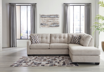 Mahoney Pebble 2-Piece RAF Chaise Sectional