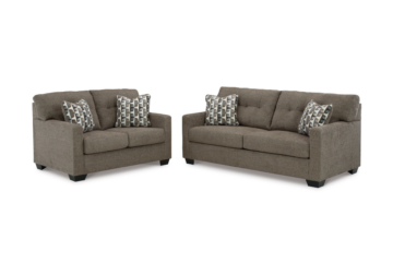 Alternative view of Mahoney Chocolate Sofa Set