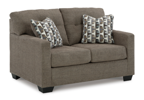 Mahoney Chocolate Sofa Set - Image 4