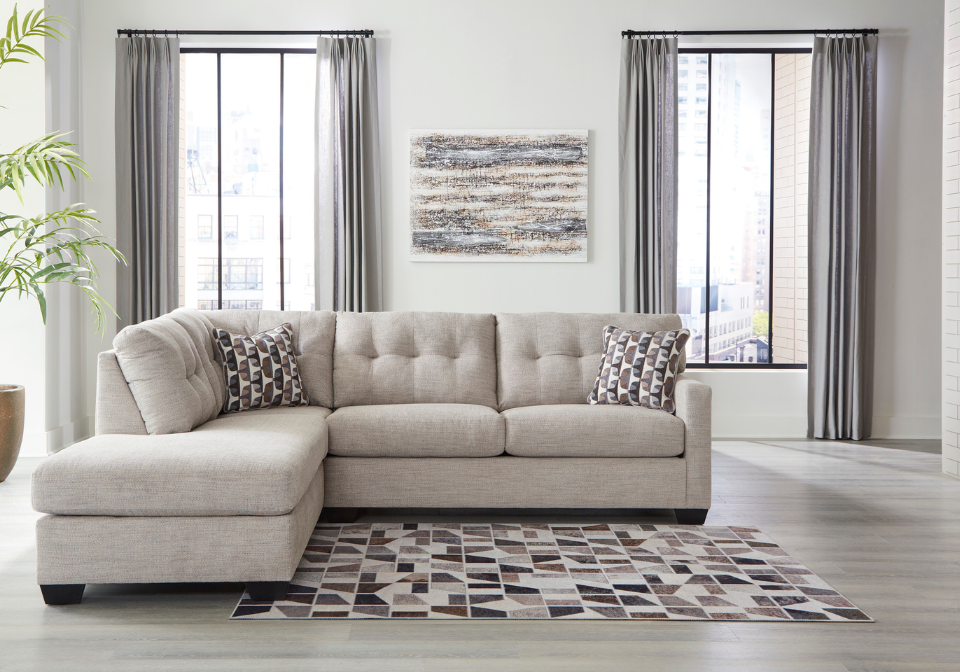 Mahoney Pebble 2-Piece LAF Chaise Sectional